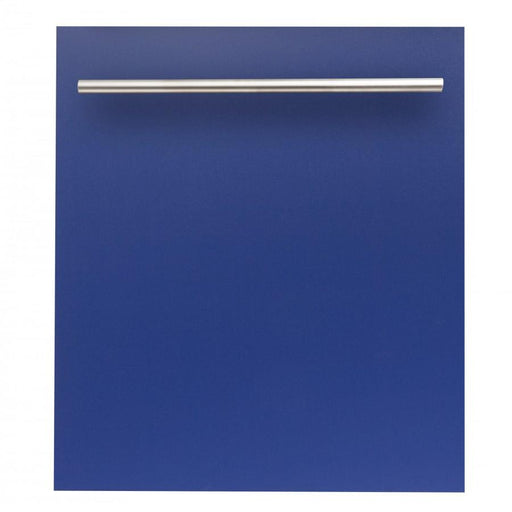 ZLINE 24" Dishwasher in Blue Matte, Stainless Steel Tub, DW - BM - H - 24 - Farmhouse Kitchen and Bath