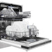 ZLINE 24" Dishwasher in DuraSnow Stainless panel, Stainless Tub, DWV - SN - 24 - Farmhouse Kitchen and Bath