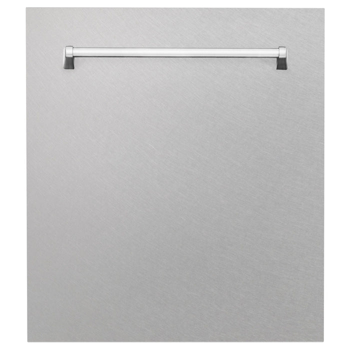 ZLINE 24" Dishwasher in DuraSnow Stainless panel, Stainless Tub, DWV - SN - 24 - Farmhouse Kitchen and Bath