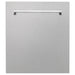 ZLINE 24" Dishwasher in DuraSnow Stainless panel, Stainless Tub, DWV - SN - 24 - Farmhouse Kitchen and Bath