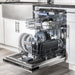 ZLINE 24" Dishwasher in DuraSnow Stainless panel, Stainless Tub, DWV - SN - 24 - Farmhouse Kitchen and Bath
