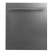 ZLINE 24" Dishwasher in DuraSnow® Stainless, Traditional Handle, DW - SN - H - 24 - Farmhouse Kitchen and Bath