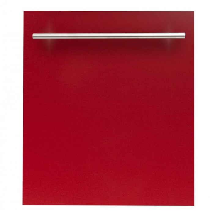 ZLINE 24" Dishwasher in Red Gloss, Stainless Steel Tub, DW - RG - H - 24 - Farmhouse Kitchen and Bath