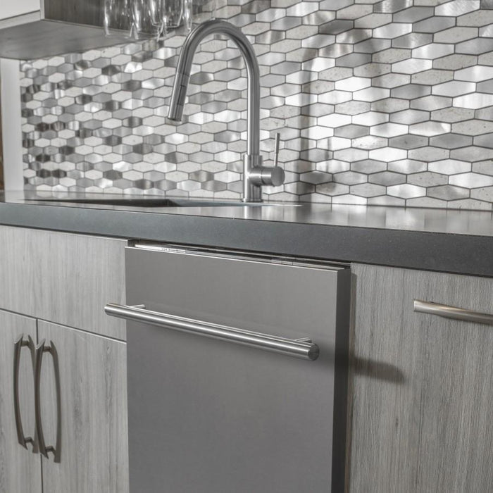 ZLINE 24" Dishwasher Stainless Steel, Stainless Steel Tub, DW - 304 - 24 - Farmhouse Kitchen and Bath