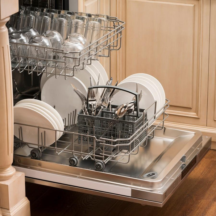 ZLINE 24" Dishwasher Stainless Steel, Stainless Steel Tub, DW - 304 - 24 - Farmhouse Kitchen and Bath