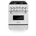 ZLINE 24" Gas on Gas Range, Stainless Steel, RG24 - Farmhouse Kitchen and Bath
