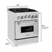 ZLINE 24" Gas on Gas Range, Stainless Steel, RG24 - Farmhouse Kitchen and Bath