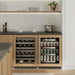 ZLINE 24 in. Touchstone Dual Zone 44 Bottle Wine Cooler With Panel Ready Glass Door RWDPO - 24 - Farmhouse Kitchen and Bath