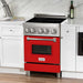 ZLINE 24" Induction Range with a 3 Element Stove and Electric Oven in Stainless Steel RAIND - RG - 24 - Farmhouse Kitchen and Bath