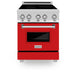 ZLINE 24" Induction Range with a 3 Element Stove and Electric Oven in Stainless Steel RAIND - RG - 24 - Farmhouse Kitchen and Bath