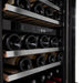 ZLINE 24" Monument Autograph Edition Dual Zone 44 - Bottle Wine Cooler in Stainless Steel with Champagne Bronze Accents RWVZ - UD - 24 - CB - Farmhouse Kitchen and Bath