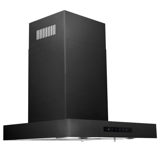 ZLINE 24" Wall Mount Range Hood In Black Stainless Steel, BSKEN - 24 - Farmhouse Kitchen and Bath