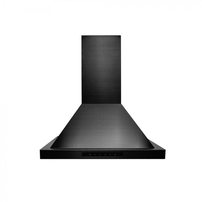 ZLINE 24" Wall Range Hood, Black Stainless Steel, BSKBN - 24 - Farmhouse Kitchen and Bath