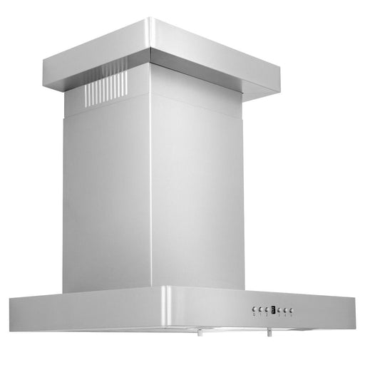 ZLINE 24" Wall Range Hood, Stainless Steel, Crown Molding, KECRN - 24 - Farmhouse Kitchen and Bath