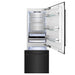 ZLINE 30" 16.1 cu. ft. Built - In 2 - Door Bottom Freezer Refrigerator with Internal Water and Ice Dispenser in Black Stainless Steel - RBIV - BS - 30 - Farmhouse Kitchen and Bath