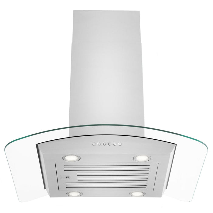 ZLINE 30" Alpine Island Range Hood Stainless Steel, ALP70IS - 30 - Farmhouse Kitchen and Bath