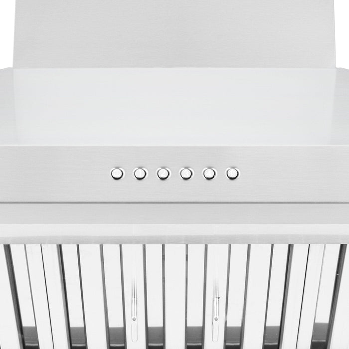 ZLINE 30" Alpine Wall Range Hood, Stainless Steel, ALP100WL - 30 - Farmhouse Kitchen and Bath