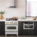 ZLINE 30" Autograph Dual Fuel Range, DuraSnow Stainless, Gold, RASZ - SN - 30 - G - Farmhouse Kitchen and Bath
