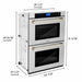 ZLINE 30" Autograph Edition Double Wall Oven with Self Clean and True Convection in Stainless Steel AWDZ - 30 - CB - Farmhouse Kitchen and Bath