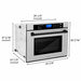 ZLINE 30" Autograph Edition Single Wall Oven with Self Clean and True Convection Stainless Steel AWSSZ - 30 - MB - Farmhouse Kitchen and Bath