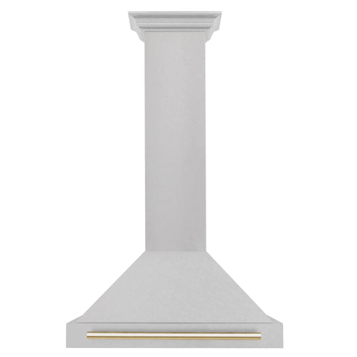 ZLINE 30" Autograph Stainless Wall Range Hood KB4SNZ - 30 - G - Farmhouse Kitchen and Bath