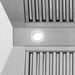 ZLINE 30" Autograph Stainless Wall Range Hood, White, 8654STZ - WM30 - MB - Farmhouse Kitchen and Bath