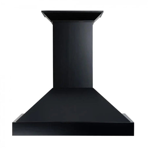 ZLINE 30" Designer Series Wooden Wall Range Hood in Black, KBCC - 30 - Farmhouse Kitchen and Bath