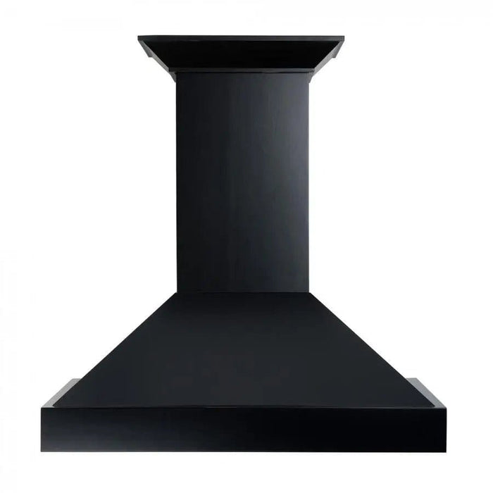 ZLINE 30" Designer Series Wooden Wall Range Hood in Black, KBCC - 30 - Farmhouse Kitchen and Bath