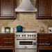ZLINE 30" Designer Snow Stainless Finish Wall Range Hood, 8632S - 30 - Farmhouse Kitchen and Bath