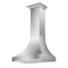 ZLINE 30" Designer Snow Stainless Finish Wall Range Hood, 8632S - 30 - Farmhouse Kitchen and Bath