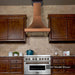 ZLINE 30" Hand - Hammered Copper Finish Wall Range Hood, 8632H - 30 - Farmhouse Kitchen and Bath