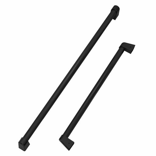 ZLINE 30 In. Autograph Edition Matte Black Handle Set for Built in Refrigerators (2 Handles) (RBIVHZ - MB - 30) - Farmhouse Kitchen and Bath