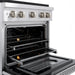 ZLINE 30 In. Gas Range, Stainless Steel w/ Brass Burners, SGR - BR - 30 - Farmhouse Kitchen and Bath