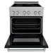 ZLINE 30" Induction Range in DuraSnow with a 4 Element Stove and Electric Oven RAINDS - BLM - 30 - Farmhouse Kitchen and Bath