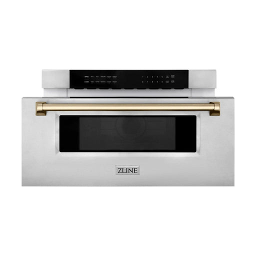 ZLINE 30" Microwave Drawer, Stainless Steel, Bronze MWDZ - 30 - CB - Farmhouse Kitchen and Bath