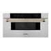 ZLINE 30" Microwave Drawer, Stainless Steel, Bronze MWDZ - 30 - CB - Farmhouse Kitchen and Bath