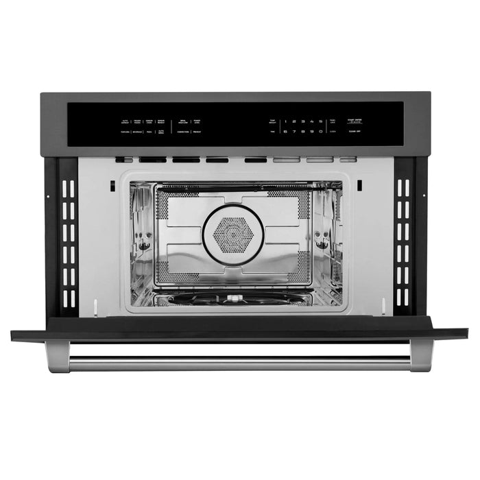 ZLINE 30" Microwave Wall Oven, Stainless Steel, MWO - 30 - BS - Farmhouse Kitchen and Bath