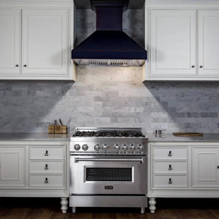 ZLINE 30" Oil - Rubbed Bronze Wall Range Hood, 8667B - 30 - Farmhouse Kitchen and Bath