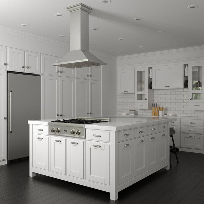ZLINE 30" Porcelain Rangetop, DuraSnow, Stainless Steel, RTS - 30 - Farmhouse Kitchen and Bath
