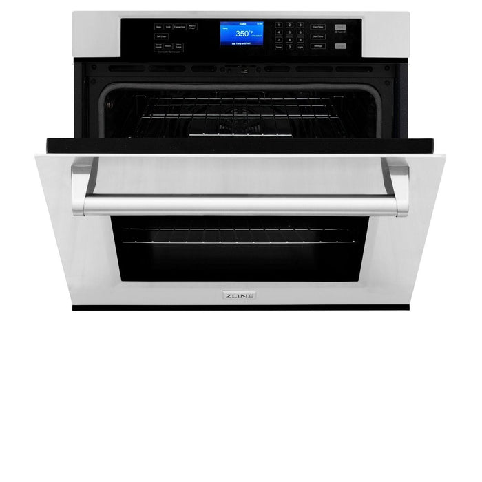 ZLINE 30" Professional Single Wall Oven In Stainless Steel, AWS - 30 - Farmhouse Kitchen and Bath