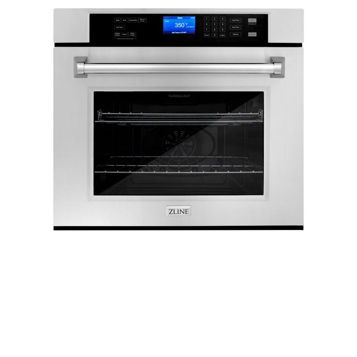 ZLINE 30" Professional Single Wall Oven In Stainless Steel, AWS - 30 - Farmhouse Kitchen and Bath