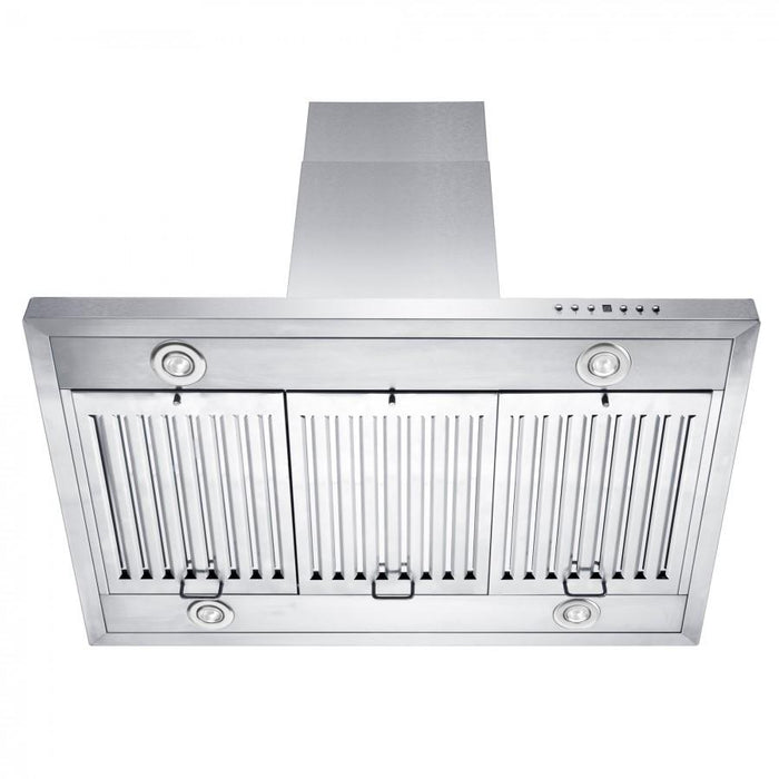 ZLINE 30" Remote Blower Stainless Island Range Hood, GL2i - RS - 30 - 400 - Farmhouse Kitchen and Bath