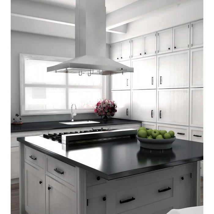 ZLINE 30" Remote Dual Blower Stainless Island Range Hood, GL2i - RD - 30 - Farmhouse Kitchen and Bath