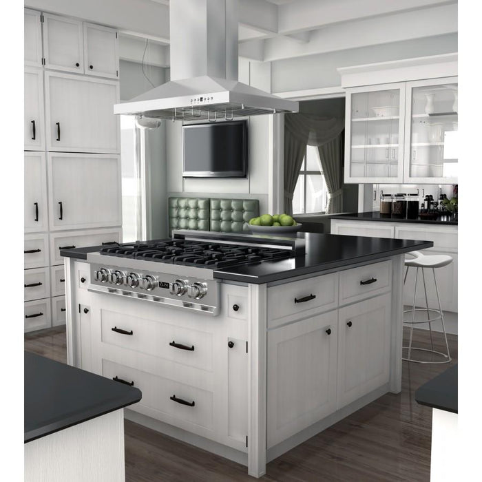 ZLINE 30" Remote Dual Blower Stainless Island Range Hood, GL2i - RD - 30 - Farmhouse Kitchen and Bath