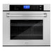 ZLINE 30" Single Wall Oven, DuraSnow Stainless, Self Clean, AWSS - 30 - Farmhouse Kitchen and Bath