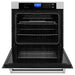 ZLINE 30" Single Wall Oven, DuraSnow Stainless, Self Clean, AWSS - 30 - Farmhouse Kitchen and Bath