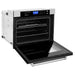 ZLINE 30" Single Wall Oven, DuraSnow Stainless, Self Clean, AWSS - 30 - Farmhouse Kitchen and Bath
