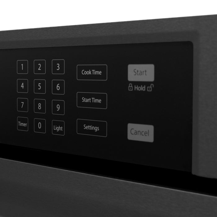 ZLINE 30" Single Wall Oven, in Black Stainless Steel, AWS - 30 - BS - Farmhouse Kitchen and Bath