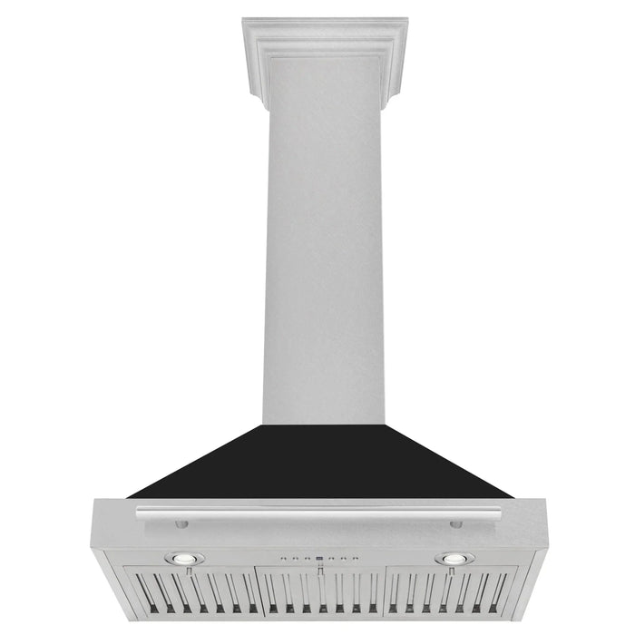 ZLINE 30" Stainless Range Hood Shell, Stainless Handle KB4SNX - BLM - 30 - Farmhouse Kitchen and Bath