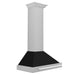 ZLINE 30" Stainless Range Hood Shell, Stainless Handle KB4SNX - BLM - 30 - Farmhouse Kitchen and Bath